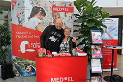 die Aussteller ...Firma MED-EL