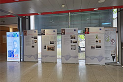 historische Ausstellung zur Schwerh&ouml;rigenbewegung, erstellt vom DSB OV Berlin
